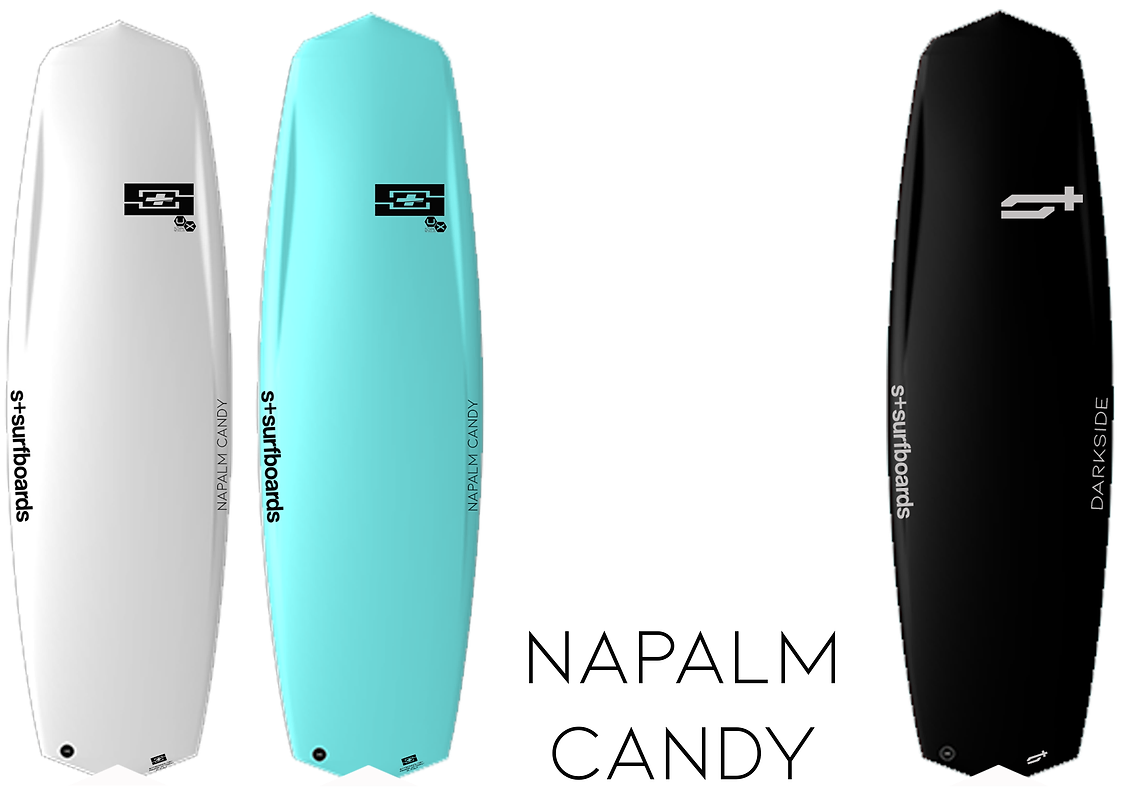 SPLUS SURFBOARDS NAPALM CANDY